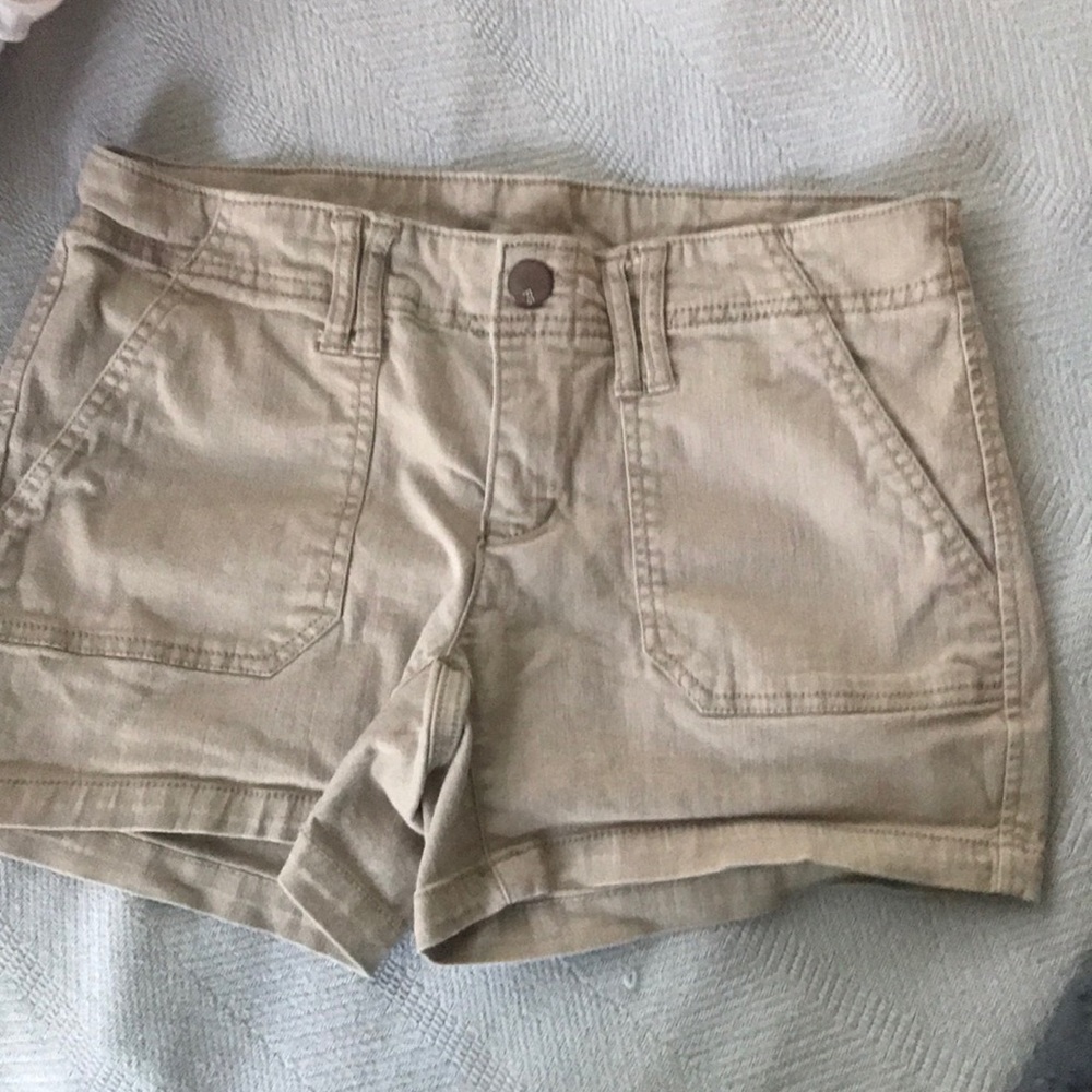 Dark khaki shorts